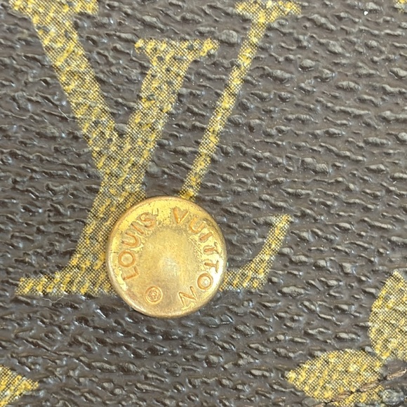 LOUIS VUITTON MONOGRAM PORTE-MONNAIE BILLETS CHANGE BILL HOLDER WALLET COIN 🤎🧡 - Picture 3 of 17